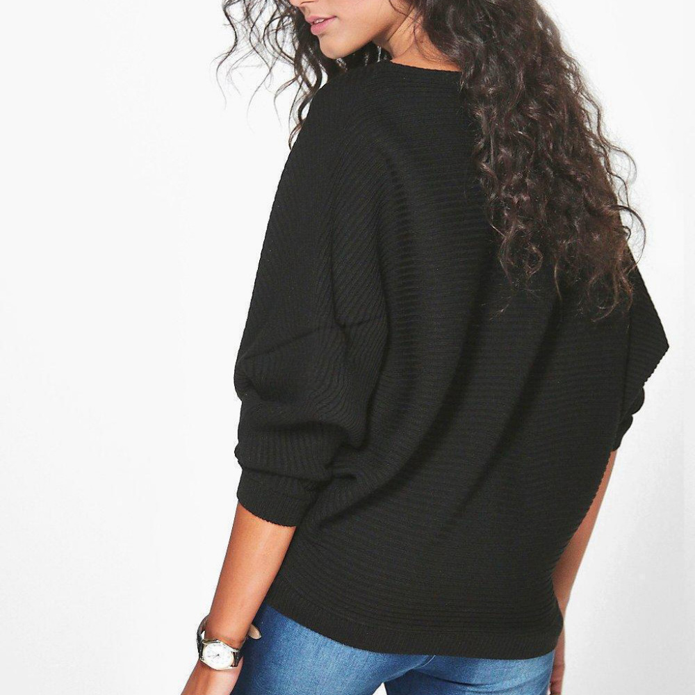 Sweater Casual Loose Pullovers - Picture 2 of 8